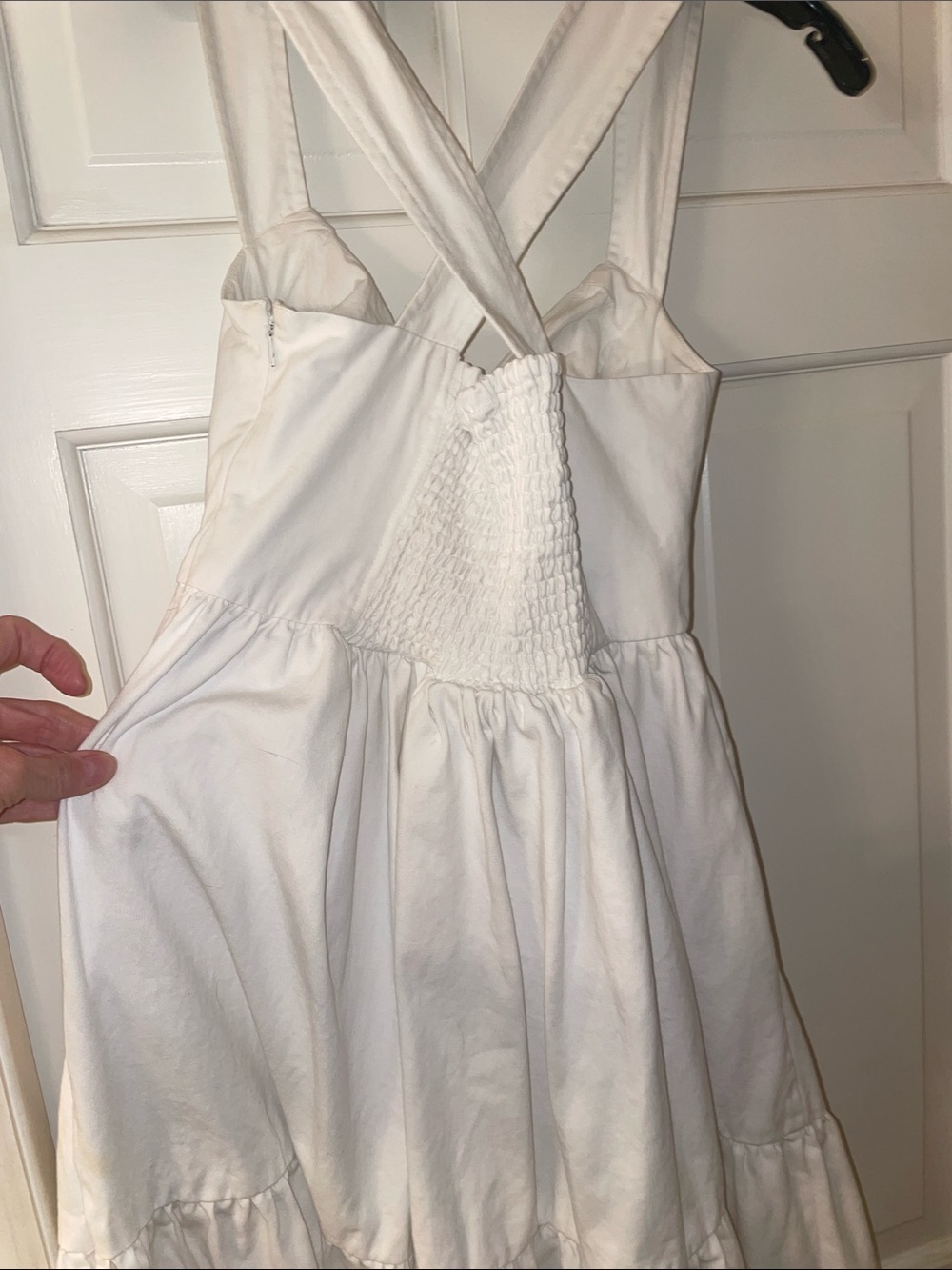 Forever That Girl Anthropologie white Maxi Dress - Picture 6 of 7
